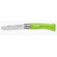 COUTEAU OPINEL LAME CARBONE N°7 BOUT ROND