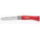 COUTEAU OPINEL LAME CARBONE N°7 BOUT ROND