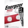 2 PILE LITHIUM 3V CR2032 ENERGIZER