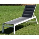 BAIN DE SOLEIL FORLI XXL BLANC 202X65X43CM