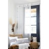 VOILAGE CALLIE 140X260CM BLANC