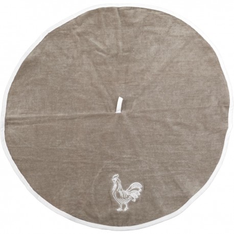ESSUIE-MAINS BRODE CHANTECLER 60CM VELOURS/EPONGE -