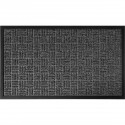 TAPIS YVAN POLYPRO/CAOUTCHOUC GRIS FONCE 45X75CM