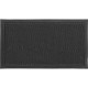 TAPIS 3D GRILLE POLYESTER/TPE GRIS/NOIR 45X75CM