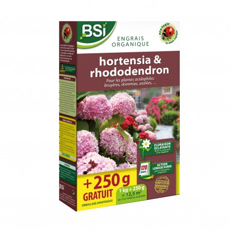 ENGRAIS POUR BIO HORTENSIA ET RHODODENDRON 1,25KG