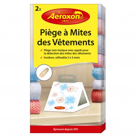 AER PIEGE A MITES DES VETEMENTS 2PIECES