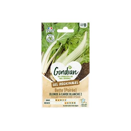 POIREE BLONDE CARDE BLANCHE 2 GONDIAN