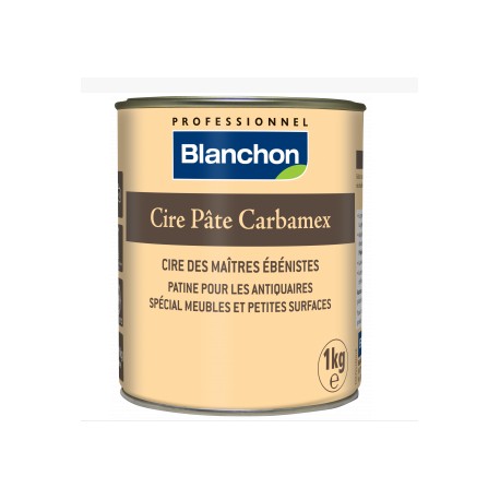 CREME NOURRICIERE EN PÂTE CARBAMEX POUR MEUBLE 1KG ANTIC-FONCE