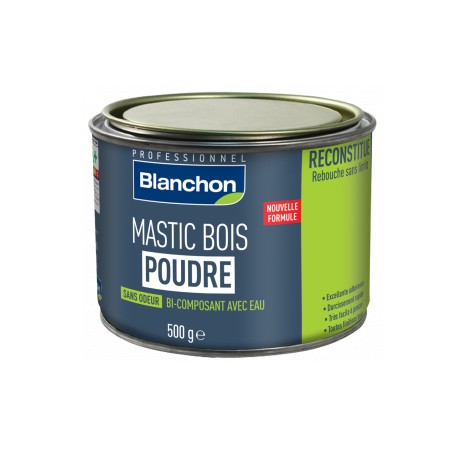 MASTIC BOIS POUDRE BLANCHON CHENE RUSTIQUE 500GR