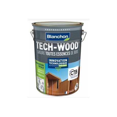 LASURE TECH-WOOD BLANCHON 5LITRES