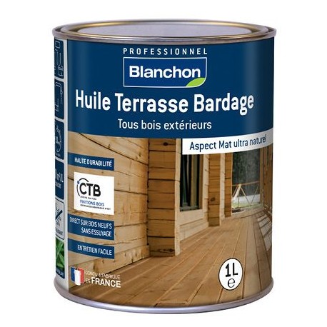 HUILE TERRASSE BARDAGE