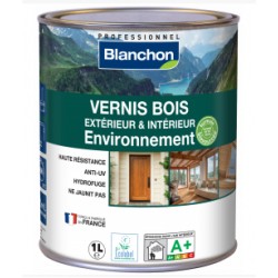 VERNIS BOIS ENVIRONNEMENT INCOLORE 1LITRE
