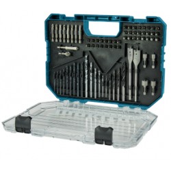 COFFRET D'ACCESSOIRES D'OUTILLAGES A MAIN 76PIECES MAKITA E-15126