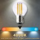 AMPOULE A LED FILAMENT SPHERE P45 230V 6W 806LUMENS E27