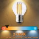 AMPOULE A LED FILAMENT SPHERE P45 230V 6W 806LUMENS E27