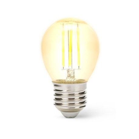 AMPOULE A LED FILAMENT SPHERE P45 230V 6W 806LUMENS E27