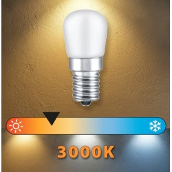 AMPOULE A LED ST26 230V 3W 270LUMENS 3000KELVIN SPECIAL FRIGO E14