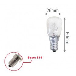 AMPOULE A INCADESCENCE ST26 230V 15W 100LUMENS 3000KELVIN SPECIAL FOUR E14