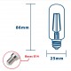 AMPOULE A LED TUBULAIRE T25 230V 4W 470LUMENS 2700KELVIN E14