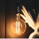 AMPOULE FILAMENT LED DECO GEANTE AMBRE 800LUMENS 1800KELVIN 8W E27