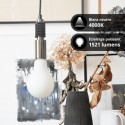 AMPOULE FILAMENT LED DECO SEMI-GEANTE OPAQUE 1521LUMENS 4000KELVIN 12W E27