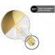 AMPOULE FILAMENT LED DECO G95 GOLD TOP 360LUMENS 2700KELVIN 8W E27