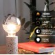 AMPOULE FILAMENT LED DECO SPHERIQUE P45 SILVER TOP 350LUMENS 2600KELVIN 3,8W E14