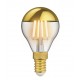 AMPOULE FILAMENT LED DECO SPHERIQUE P45 GOLD TOP 360LUMENS 2600KELVIN 4W E14