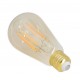 AMPOULE FILAMENT LED DECO EDISON ST64 AMBRE 1521LUMENS 1800KELVIN 15W E27