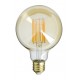 AMPOULE FILAMENT LED DECO VINTAGE G95 1521LUMENS 1800KELVIN 15W AMBRE E27