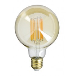 AMPOULE FILAMENT LED DECO VINTAGE G95 1521LUMENS 1800KELVIN 15W AMBRE E27