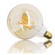 AMPOULE FILAMENT LED DECO VINTAGE G125 1521LUMENS 1800KELVIN 15W AMBRE E27