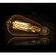 AMPOULE FILAMENT LED VINTAGE ST64 AMBRE 806 LUMENS 1800KELVIN 7W E27