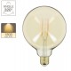 AMPOULE FILAMENT LED DECO VINTAGE G125 636 LUMENS 1800KELVIN 7W AMBRE E27