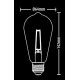 AMPOULE FILAMENT LED ST64 E27 AMBRE 800 LUMENS 1800KELVIN 8W 2PIECES