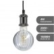 AMPOULE FILAMENT LED DECO VERRE CISELE BLANC CHAUD 240 LUMENS 3000KELVIN 3W E27
