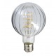 AMPOULE FILAMENT LED DECO VERRE CISELE BLANC CHAUD 240 LUMENS 3000KELVIN 3W E27