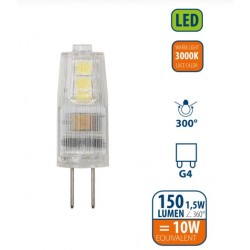 AMPOULE A LED G4 12V 1,5W 150LUMENS