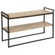 CONSOLE 2 NIVEAUX EDENA 40X120CM HAUTEUR 75CM