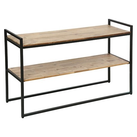 CONSOLE 2 NIVEAUX EDENA 40X120CM HAUTEUR 75CM