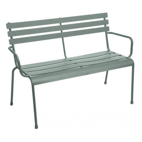 BANC GREENSBORG EN ACIER 2PLACES