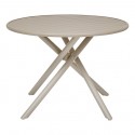 TABLE DE JARDIN NEBULLIA RONDE 4PLACES 105CM
