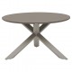 TABLE DE JARDIN ORYON RONDE CAFE 6PLACES 130CM