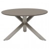 TABLE DE JARDIN ORYON RONDE CAFE 6PLACES 130CM