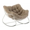 FAUTEUIL BASCULE PAOPAO BLANC