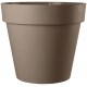 POT DE FLEURS PLASTIQUE LIKE R DEROMA CAMEL