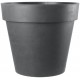 POT DE FLEURS PLASTIQUE LIKE R DEROMA ANTHRACITE