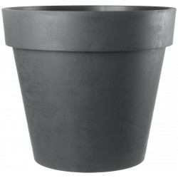 POT DE FLEURS PLASTIQUE LIKE R DEROMA ANTHRACITE