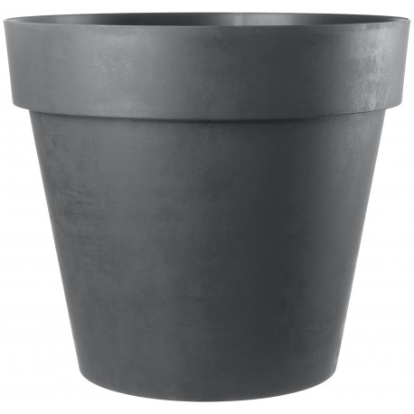 POT DE FLEURS PLASTIQUE LIKE R DEROMA ANTHRACITE