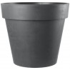 POT DE FLEURS PLASTIQUE LIKE R DEROMA ANTHRACITE